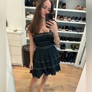 Siera dress black - hunter bell size size 0